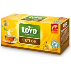 Aromatizēta melnā tēja LOYD Ceylon, 25x2g ( Iepak. x 2 )