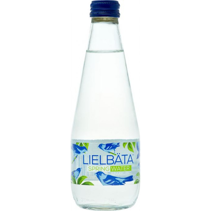 Dabīgs avota ūdens LIELBĀTA, gāzēts, 0.33 L, stikla pudelē ( Gab. x 20 )