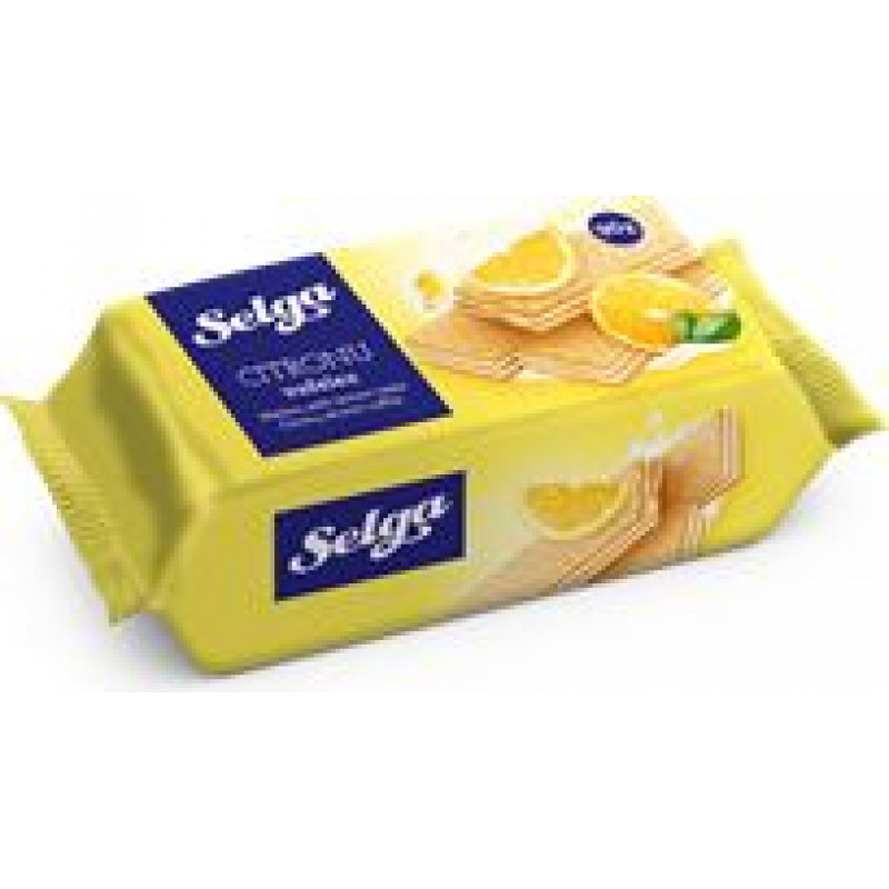 Vafeles SELGA ar citronu garšu, 90g ( Gab. x 3 )