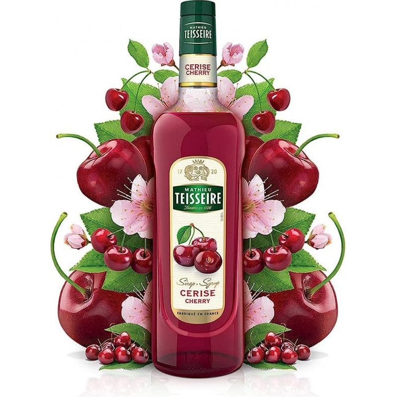Sīrups TEISSEIRE Ķiršu, 0.7l (DEP)