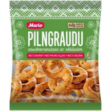 Sausbaranciņas MARIO, pilngraudu, ar sēkliņām, 220g ( Gab. x 2 )