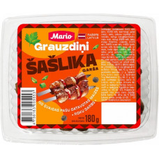 Grauzdiņi MARIO, ar šašlika garšu, 180g ( Gab. x 2 )