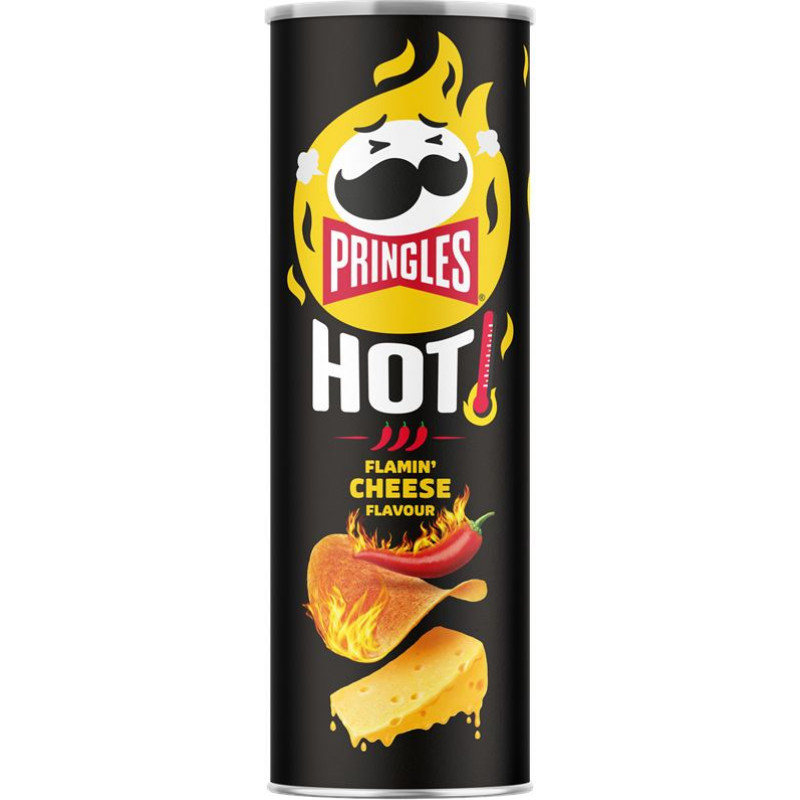 Pringles Hot CHEESE & CHILI 160 g ( Gab. x 2 )