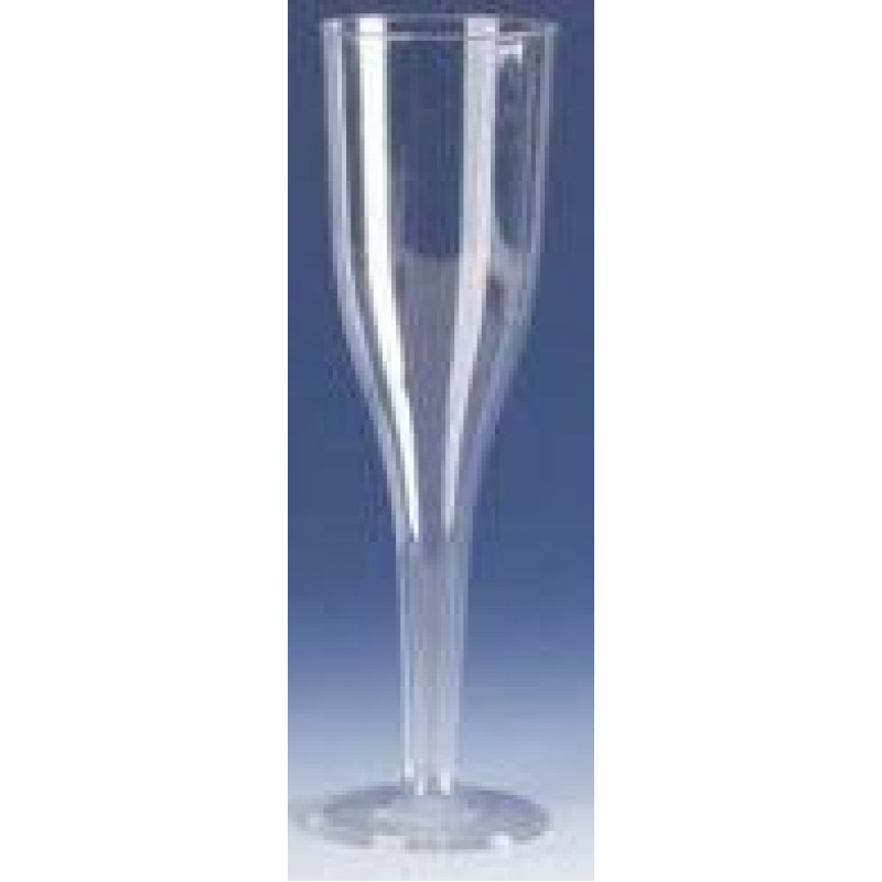 Šampanieša glāze v/l, plastm., 0,1l, 0.1801kg,     10gab ( Gab. x 2 )