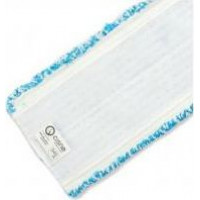 MOP lupata Velcro ar līplenti 100g, 13.5x40cm zila, sausai un mitrai uzkopšanai