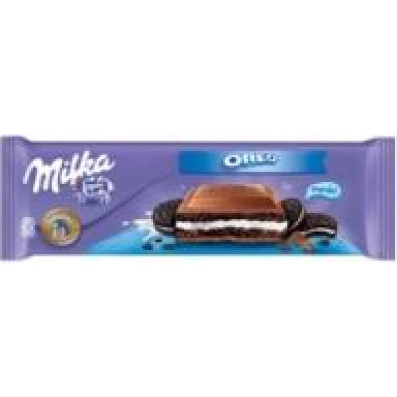 Milka Oreo šokolādes tāfelīte 300g DD