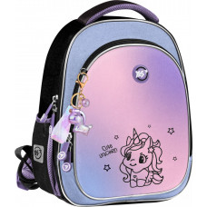 Skolas pusrāmja mugursoma YES S-109 Cute Unicorn