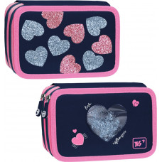 Cietais penālis ar diviem nodalījumiem YES HP-01 Bright Hearts