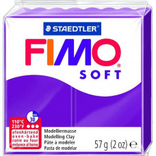 Cietējoša modelēšanas masa FIMO SOFT, 57 g, violetā krāsa ( Gab. x 2 )