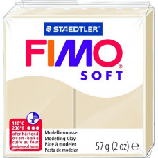 Cietējoša modelēšanas masa FIMO SOFT, 57 g, bēšā krāsa (Sahara sand) ( Gab. x 2 )