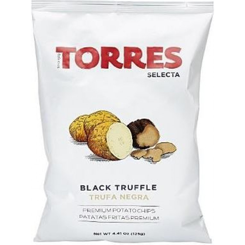 Torres Selecta Kartupeļu čipsi TORRES, trifeļu garša, 125g