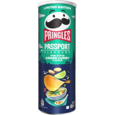 PRINGLES Taizemes zaļā karija garša, 165g