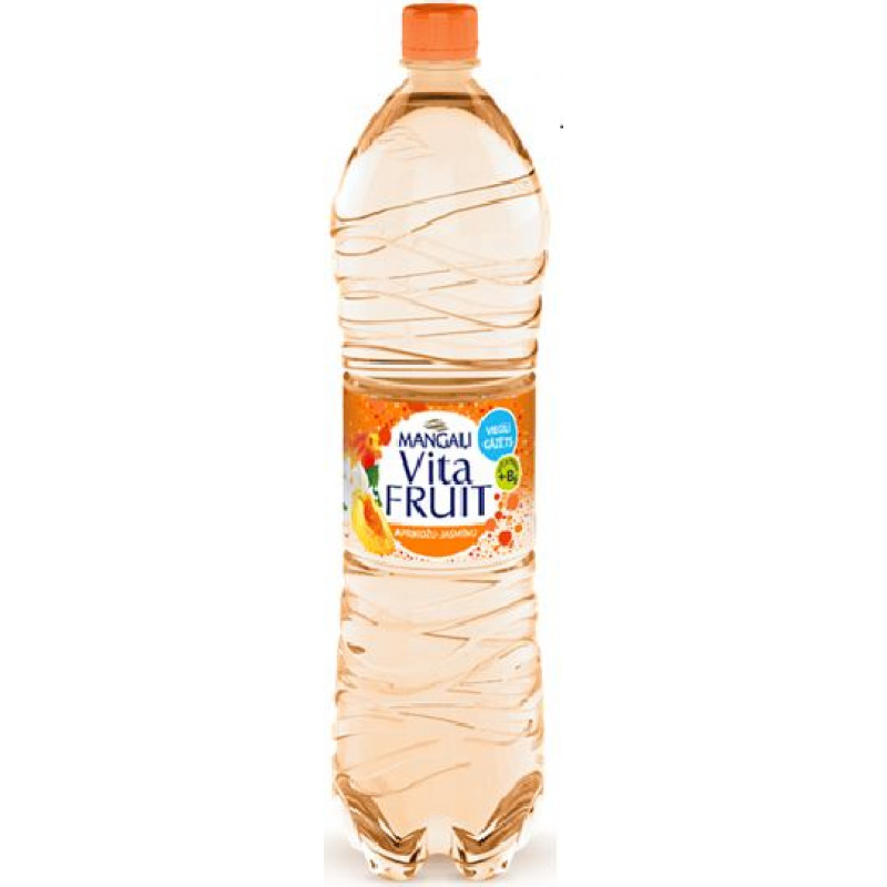Dzēriens MANGAĻI Vitafruit, Aprikožu-Jasmīnu, PET, 1.5l(DEP) ( Gab. x 6 )