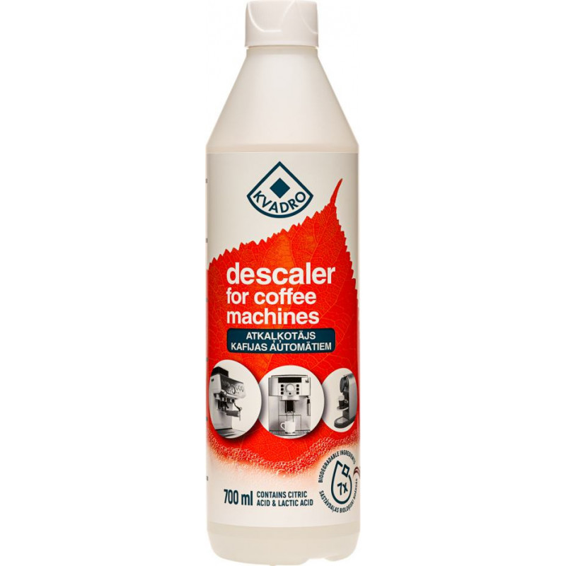 Atkaļķotājs kafijas automātiem KVADRO, 700ml ( Gab. x 2 )