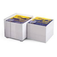 FO Piezīmju papīrs kārbā,  9x9cm,  800lap. Forpus,  balts