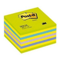 3M Līmlapiņu kubs 3M Post-it 76x76mm/450l. neonzaļš