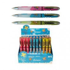 *Pildspalva lodīšu FLOWER 0.5mm zila ABP85173