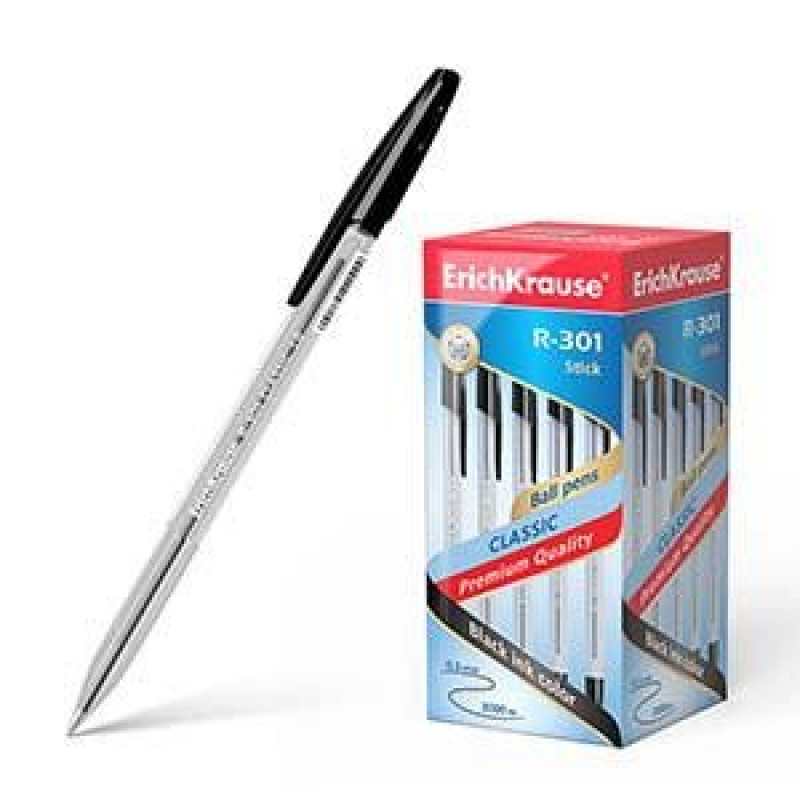 Pildspalva lodišu R-301 Classic Stick melna ErichKrause