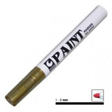 *Perman.marķieris PAINT zelts,  1-2mm,  PAINT 2000-7