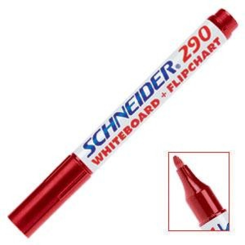 Marķieris tāfelei 290 sarkans,  Schneider