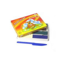 Plastilīns 8 krāsas Gamma MULTENES