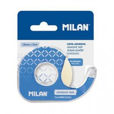 Līmlente 19mmx33m caurspīdīga turētājā Milan