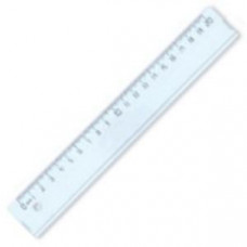 GR Lineāls 20cm caurspīdīgs GRAND