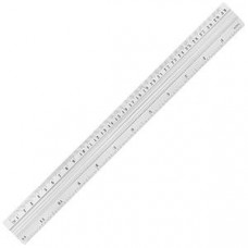GR Lineāls 30cm alumīnija sudraba GR-112-30 GRAND