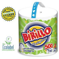 Dvieļi BIRILLO,  110m,  2 slāņi,  celluloze,  balti