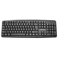 Tastatūra Amarillo EK134 USB ENG melna Esperanza