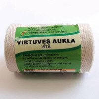 Vītā aukla 2mmx100g,  kokvilna