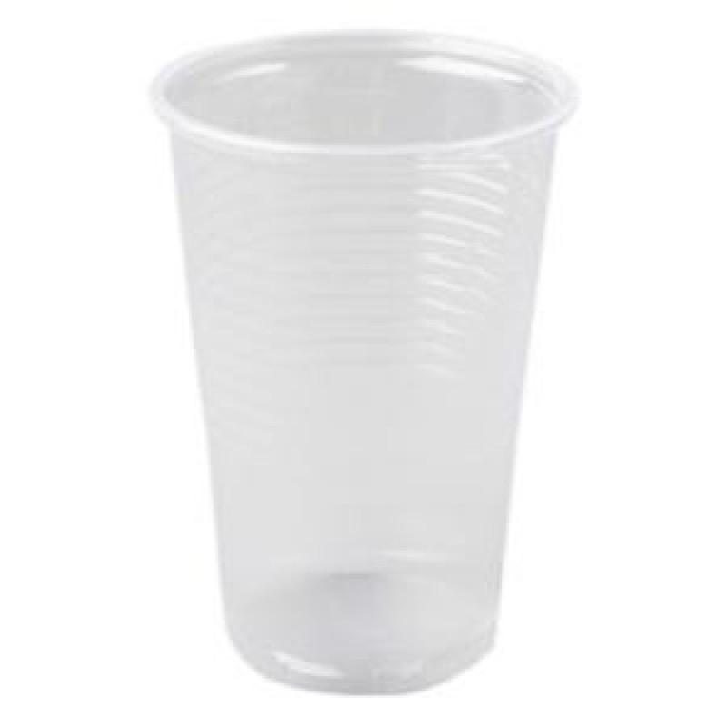 Glāzes 200ml caurspīdīgas (100g.) PP