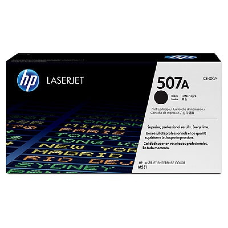 Hewlett-Packard HP Cartridge No.507A Black (CE400A)