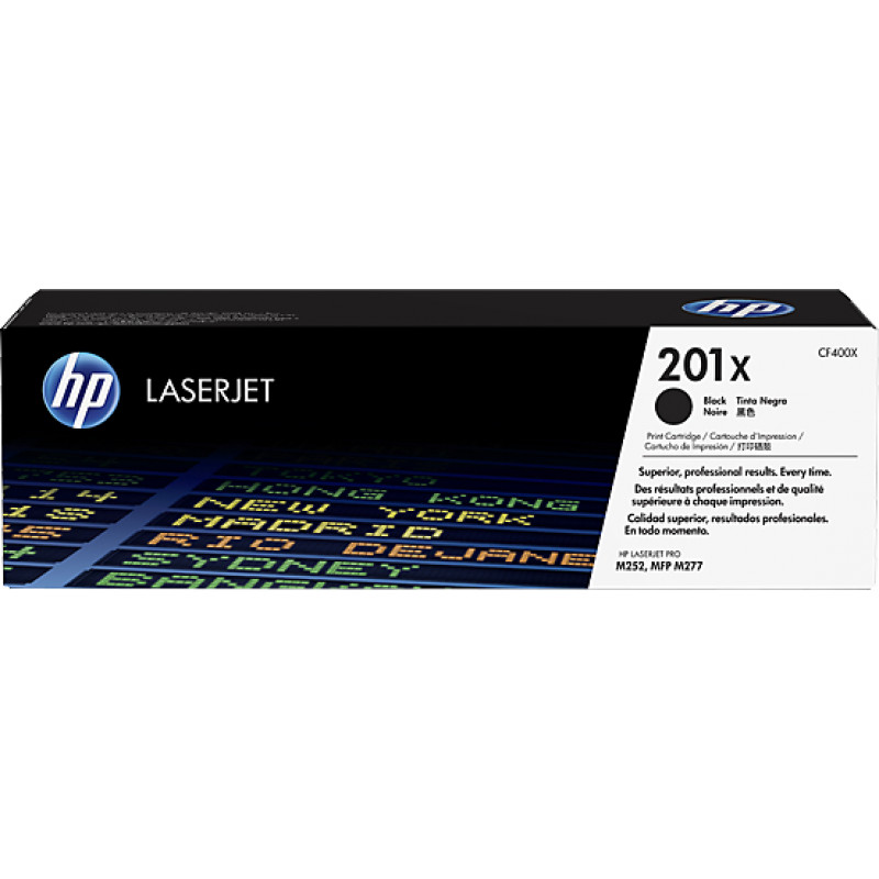 Hewlett-Packard HP Cartridge No.201X Black HC (CF400X)