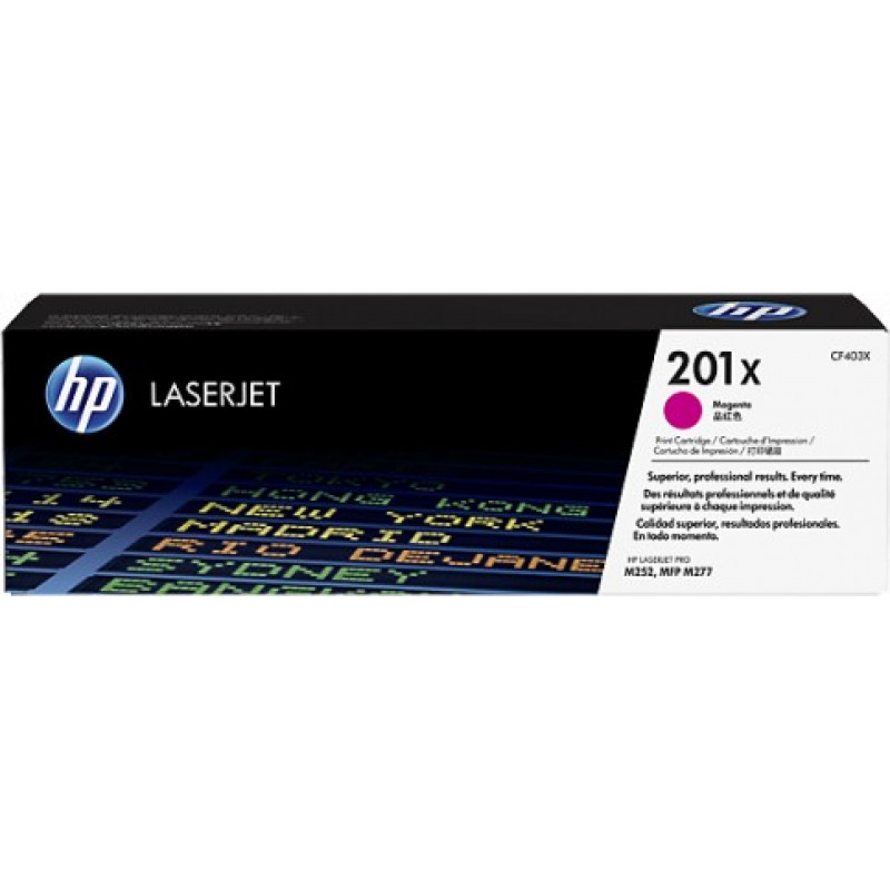 Hewlett-Packard HP Cartridge No.201X Magenta HC 2,3k (CF403X)