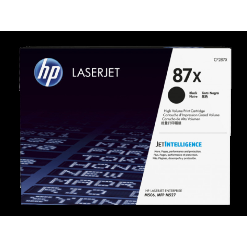 Hewlett-Packard HP Cartridge No.87X Black (CF287X)