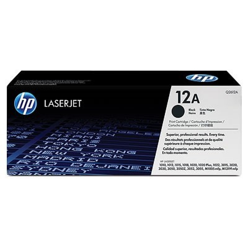 Hewlett-Packard HP Cartridge No.12A Black (Q2612A)