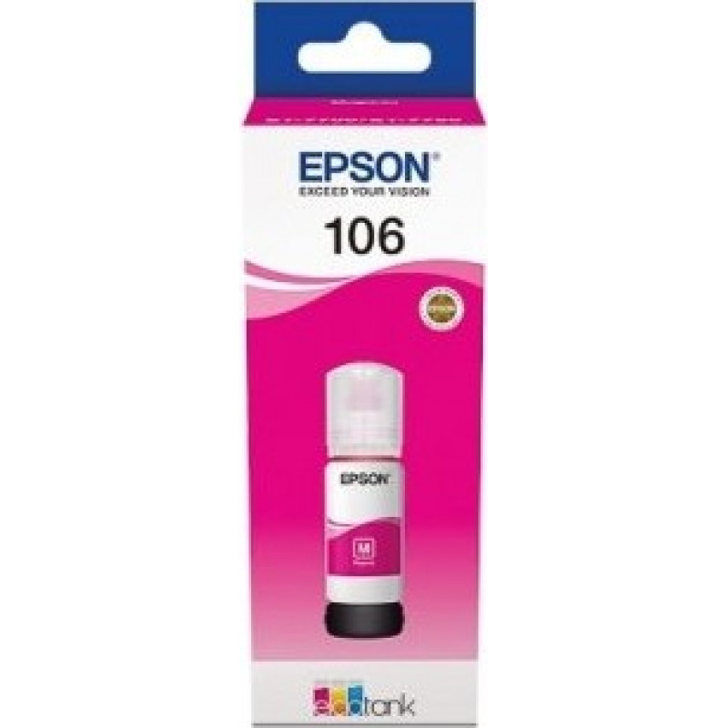 Epson Ink 106 Magenta (C13T00R340) 70ml