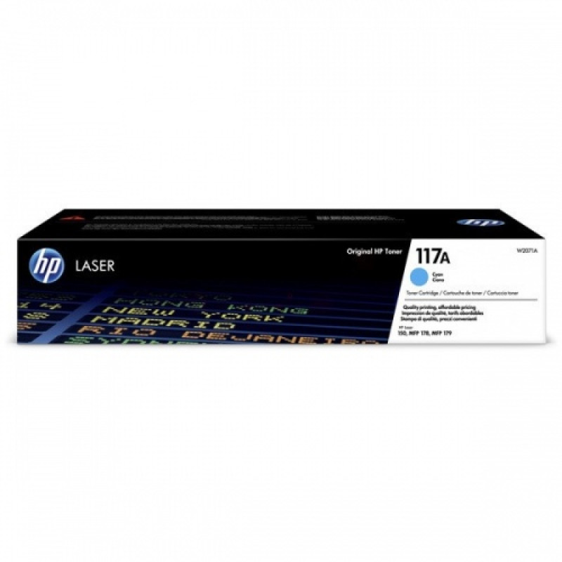 Hewlett-Packard HP CLJ MFP 117A toner cyan W2071A