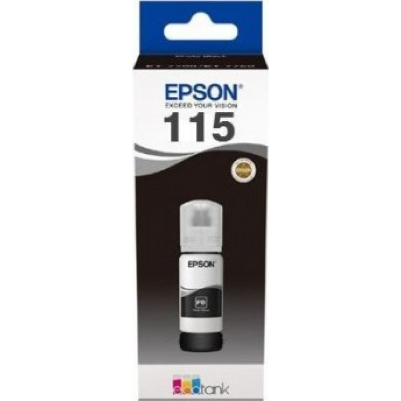 Epson EcoTank 115 Juoda (C13T07C14A)