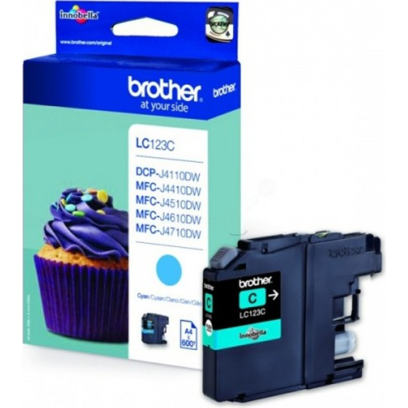 Brother Ink LC 123 Cyan (LC123C)