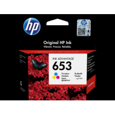 Hewlett-Packard Комплект картриджей HP No.653 (3YM74AE), голубой, пурпурный, желтый картридж